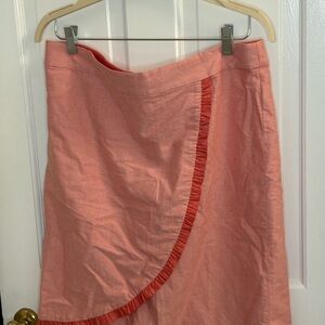 Preppy Jcrew Ruffle Skirt